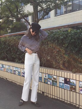 「RADIA」｜草野春香さん（レディース・170cm）の冬コーディネート