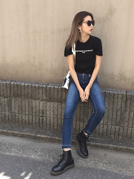 「RADIA」｜草野春香さん（レディース・170cm）の春コーディネート