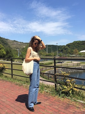 「RADIA」｜草野春香さん（レディース・170cm）の春コーディネート