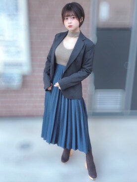 mio*さん（レディース・152cm）の秋コーディネート