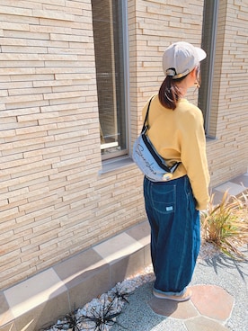 「Cactus..cepo.（カクタスセポ）のアイテム」を使った、りおんぐさん（レディース・150cm）の春コーディネート