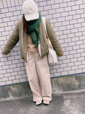 りおんぐさん（レディース・150cm）の冬コーディネート