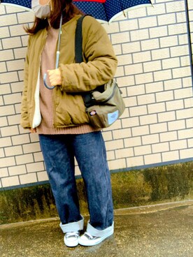 「CONVERSE（コンバース）のconverse（コンバース） ALL STAR OX（オールスターOX）（スニーカー）」を使った、りおんぐさん（レディース・150cm）の春コーディネート