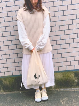 「coen」｜りおんぐさん（レディース・150cm）の春コーディネート