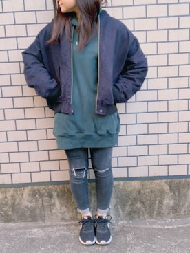 りおんぐさん（レディース・150cm）の冬コーディネート