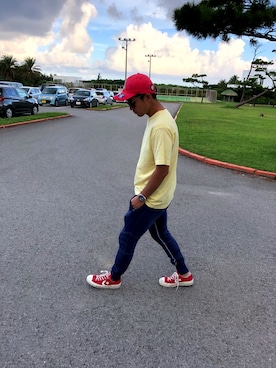 「JOHN ELLIOTT+CO（ジョンエリオット）のアイテム」を使った、わたるさん（メンズ・165cm）の秋コーディネート