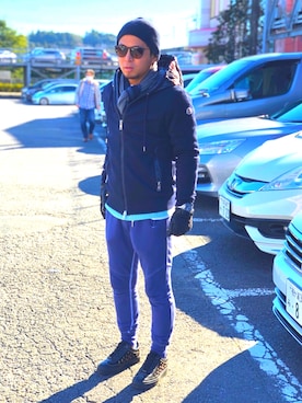 「JOHN ELLIOTT+CO（ジョンエリオット）のアイテム」を使った、わたるさん（メンズ・165cm）の冬コーディネート