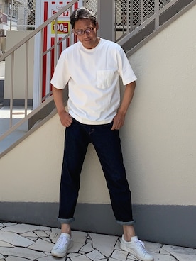 ひでじぃさん（メンズ・181cm）の春コーディネート