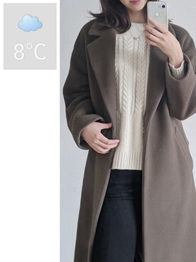 Fabricaロングチェスターコート のレディース人気ファッションコーディネート Wear Fabricaロングチェスターコート のレディース人気ファッションコーディネート Wear
