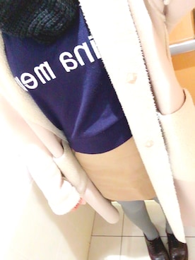 yukariさん（レディース・156cm）の冬コーディネート