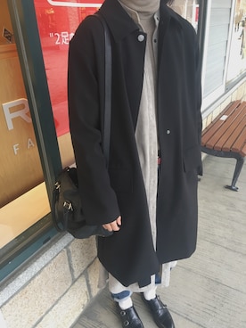 Theory セオリー のトレンチコートを使った人気ファッションコーディネート Wear