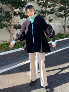 𠮷田さん（レディース・165cm）の冬コーディネート