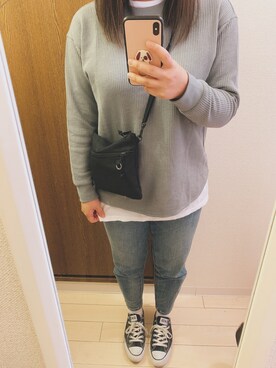 「ワッフル」｜ayuさん（レディース・162cm）の春コーディネート