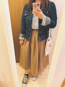 ayuさん（レディース・162cm）の春コーディネート