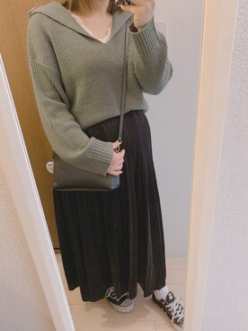 ayuさん（レディース・162cm）の冬コーディネート