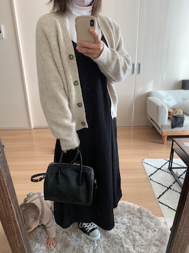「CONVERSE（コンバース）のCONVERSE コンバース オール スター オックス / ALL STAR OX(BLACK) 32160321（スニーカー）」を使った、ayuさん（レディース・162cm・20代）の秋コーディネート