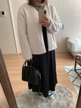 「CONVERSE（コンバース）のCONVERSE コンバース オール スター オックス / ALL STAR OX(BLACK) 32160321（スニーカー）」を使った、ayuさん（レディース・162cm・20代）の秋コーディネート