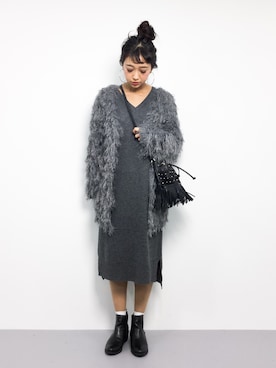 teraさん（レディース・164cm）の冬コーディネート