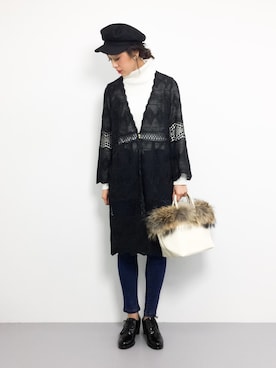 teraさん（レディース・164cm）の冬コーディネート