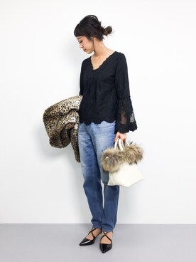 teraさん（レディース・164cm）の冬コーディネート