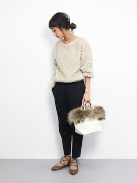 teraさん（レディース・164cm）の冬コーディネート