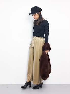 teraさん（レディース・164cm）の冬コーディネート