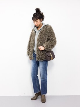 teraさん（レディース・164cm）の冬コーディネート