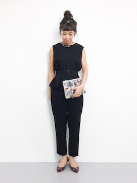 「Accessorize（アクセサライズ）のアイテム（クラッチバッグ）」を使った、teraさん（レディース・164cm）の冬コーディネート