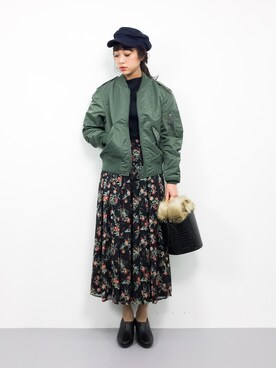 teraさん（レディース・164cm）の冬コーディネート