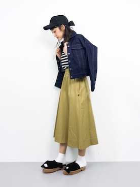 「IRONY（アイロニー）のアイテム」を使った、teraさん（レディース・164cm）の冬コーディネート