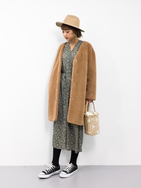 teraさん（レディース・164cm）の冬コーディネート