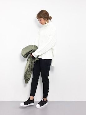 teraさん（レディース・164cm）の冬コーディネート