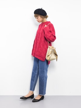 teraさん（レディース・164cm）の冬コーディネート