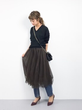 teraさん（レディース・164cm）の冬コーディネート