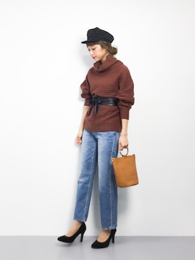 teraさん（レディース・164cm）の冬コーディネート