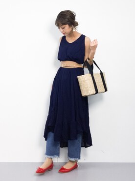 teraさん（レディース・164cm）の春コーディネート