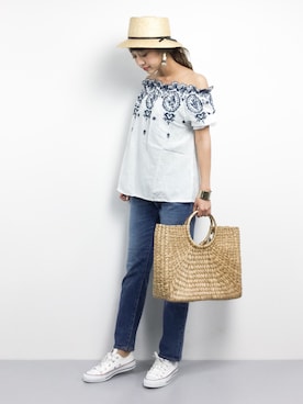 teraさん（レディース・164cm）の夏コーディネート