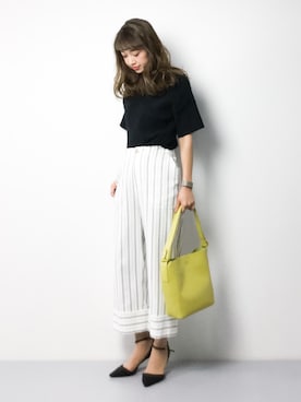 teraさんの「S/Sニットカットソー【PLAIN CLOTHING】」を使ったコーディネート