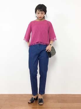 teraさん（レディース・164cm）の夏コーディネート