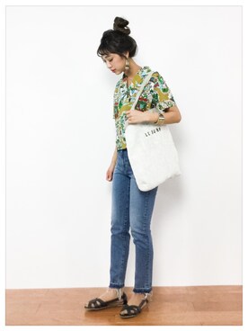 teraさん（レディース・164cm）の夏コーディネート