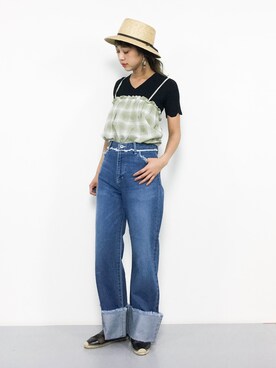 teraさん（レディース・164cm）の夏コーディネート