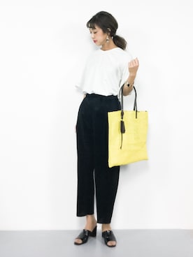 「vangi（バンギ）のアイテム」を使った、teraさん（レディース・164cm）の夏コーディネート