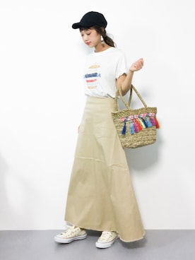 teraさん（レディース・164cm）の夏コーディネート