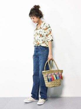 teraさん（レディース・164cm）の夏コーディネート