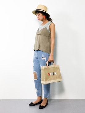 teraさん（レディース・164cm）の夏コーディネート