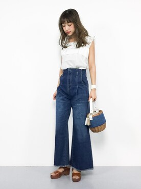 teraさん（レディース・164cm）の夏コーディネート