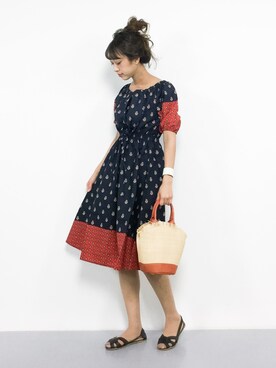 teraさん（レディース・164cm）の夏コーディネート