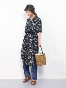 teraさん（レディース・164cm）の夏コーディネート