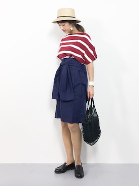 teraさん（レディース・164cm）の夏コーディネート