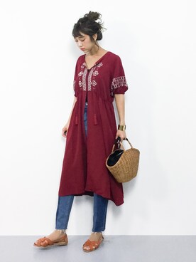 teraさん（レディース・164cm）の夏コーディネート